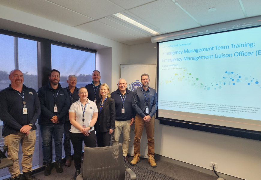 nbn Emergency Management Liaison Officers training