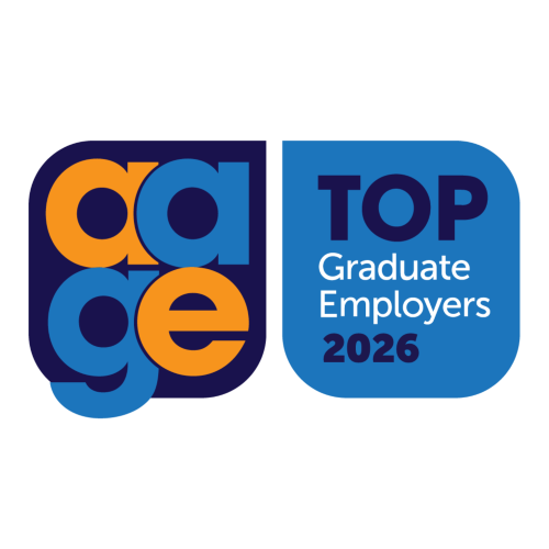 2026 AAGE Top graduate employers logo