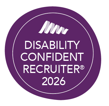 Logo for 2026 Disability Confident Recruiter