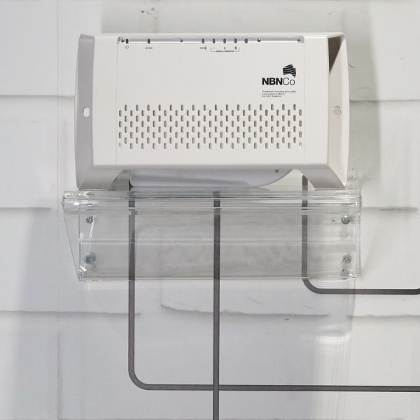 Photo of the Network Termination Device (NTD) for Fixed Wireless